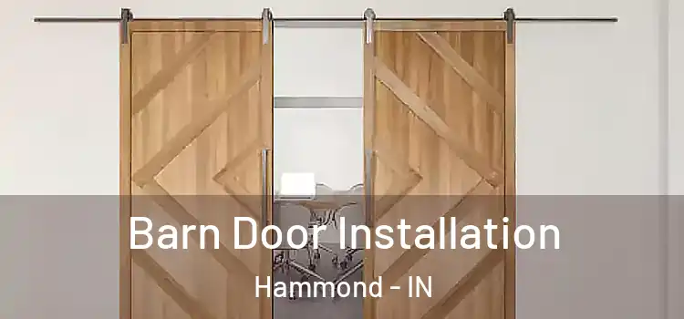Barn Door Installation Hammond - IN