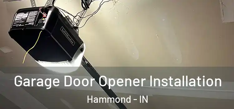  Garage Door Opener Installation Hammond - IN